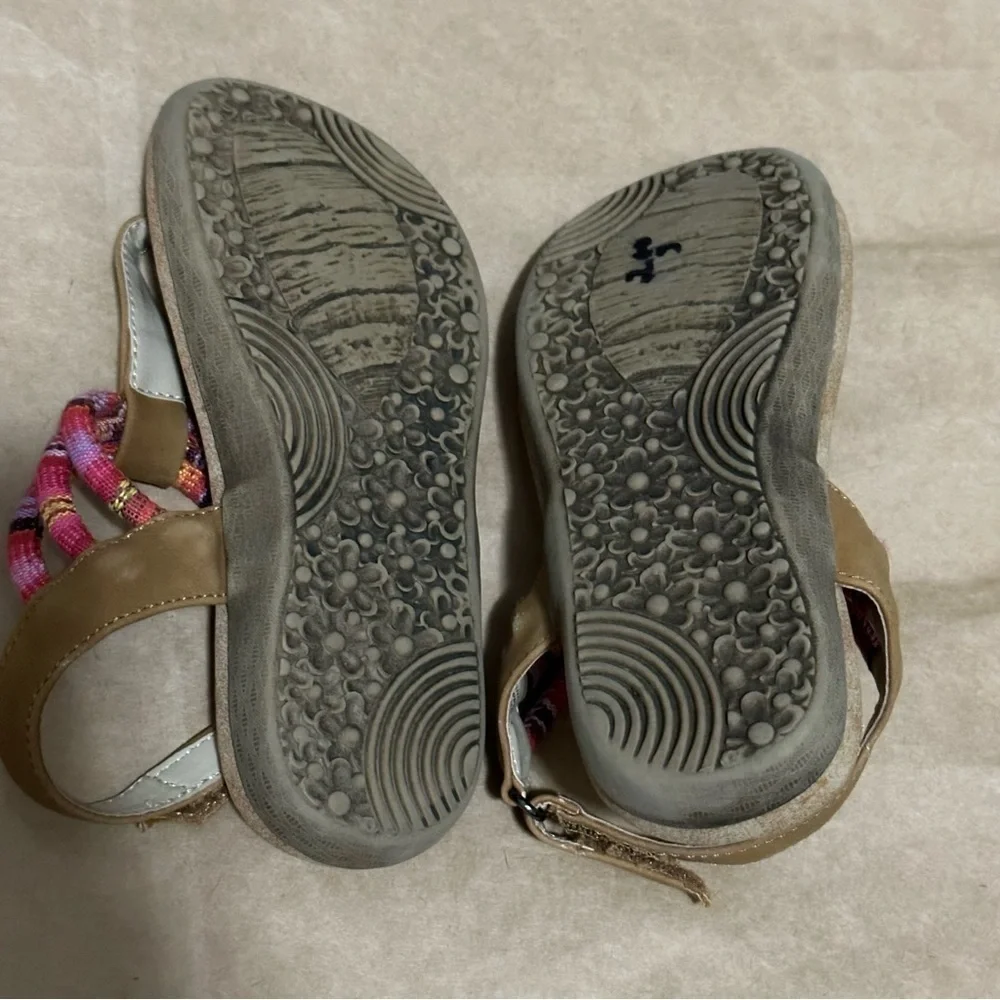 CUTE Boho Volatile little Kids Comfortable Arch Support Sandals Size 12